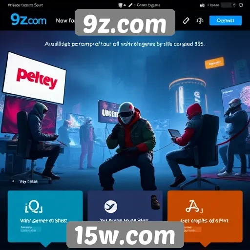 Recursos e funcionalidades do site 9z.com